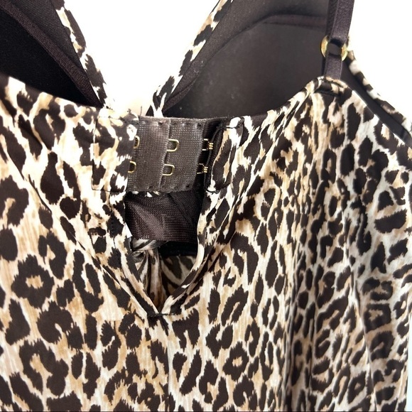 Euc-victoria Secret Very Sexy Leopard Plunging Push Up Bra CamisoleTop Size 34B - Picture 13 of 16